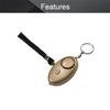 Othmro Safe Sound Personal Alarm 4 Pack 120DB Personal Security Alarm Keychain with LED Lights, Emergency Safety Alarm for Women, Men, Children, Elderly Gold view 3