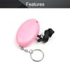 Othmro 2 Pack 120DB Personal Alarm with LED Lights, Emergency Safety Alarm for Women, Men, Children, Elderly Pink view 3