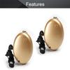 Othmro 3 Pack 120DB Personal Alarm with LED Lights, Emergency Safety Alarm for Women, Men, Children, Elderly Gold view 3
