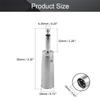 Fielect 4Pcs XLR Male to 1/4" Male TRS Adapter Connector - 6.35mm to XLR Male Adapters Coupler Microphones Plug in Audio Connector Mic Male Plug view 2