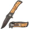 Fanfoobi Engraved Hunting Pocket Knife with Letter T(from Alphabet 26 A-Z) Boyfriend Gifts, Husband Birthday, Anniversary For Men view 4