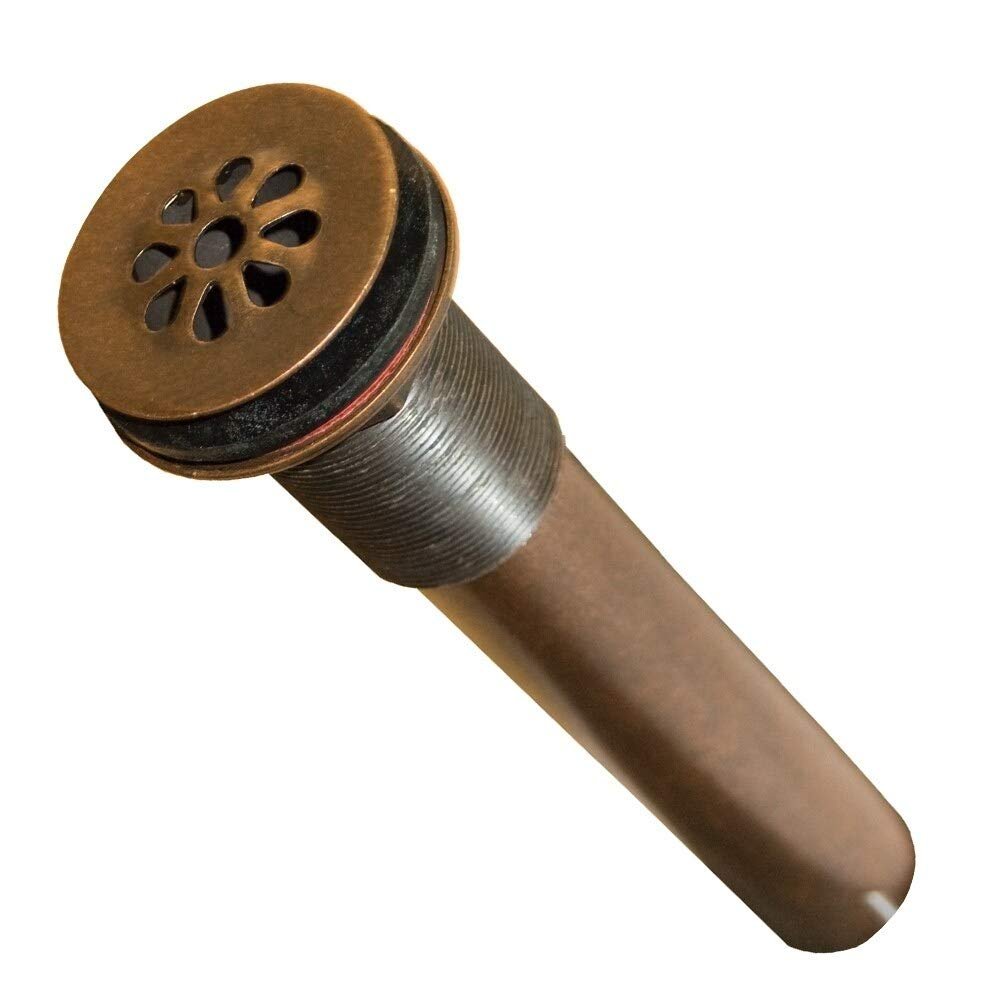 Weathered Copper 1.5-inch Teardrop Drain Finish