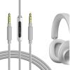 GEEKRIA Audio Cable with Mic Compatible with B&O H95, HX, Portal, H9 3rd Gen, H9i, H8i Cable, 3.5mm Aux Replacement Stereo Cord with Inline Microphone and Volume Control (4 ft/1.2 m) view 1