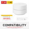 Screwless Wall & Ceiling Mount for Google WiFi Home Mesh System Holder, No Tools Required, Easy to Install, No Mess, No Drilling, Strong VHB Adheasive Mount, White by Brainwavz view 2