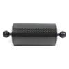 BGNING Carbon Fiber Float Arm Aquatic Dual Floating Ball Arm Extend Bracket Diving Buoyancy Arm D80MM for Underwater Camera Diving Tray (2pcs 8inch) view 4