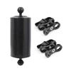 BGNING Carbon Fiber Float Arm Aquatic Dual Floating Ball Arm Extend Bracket Diving Buoyancy Arm D80MM for Underwater Camera Diving Tray (8inch+Ball Clip)