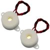 Fielect DC 12V 100dB Active Electronic Buzzer Alarm Sounder Intermittent Sound Beep Speaker 2.3x1.9cm 2Pcs view 1