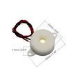 Fielect DC 12V 100dB Active Electronic Buzzer Alarm Sounder Intermittent Sound Beep Speaker 2.3x1.9cm 2Pcs view 3