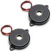 Fielect 2Pcs DC 5V 80dB Electronic Buzzer Passive Piezo Buzzer Electronic Buzzerphone Beep Tone Speaker Alarm view 1