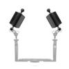 BGNING Carbon Fiber Float Arm Aquatic Dual Floating Ball Arm Extend Bracket Diving Buoyancy Arm D80MM for Underwater Camera Diving Tray (2pcs 5inch) view 2