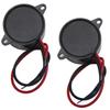Fielect 5Pcs Alarm Buzzer DC12V 80dB Active Electronic Buzzer Alarm Sounder Intermittent Sound Beep Speaker 2.3x1.9cm FSD-2316 view 3