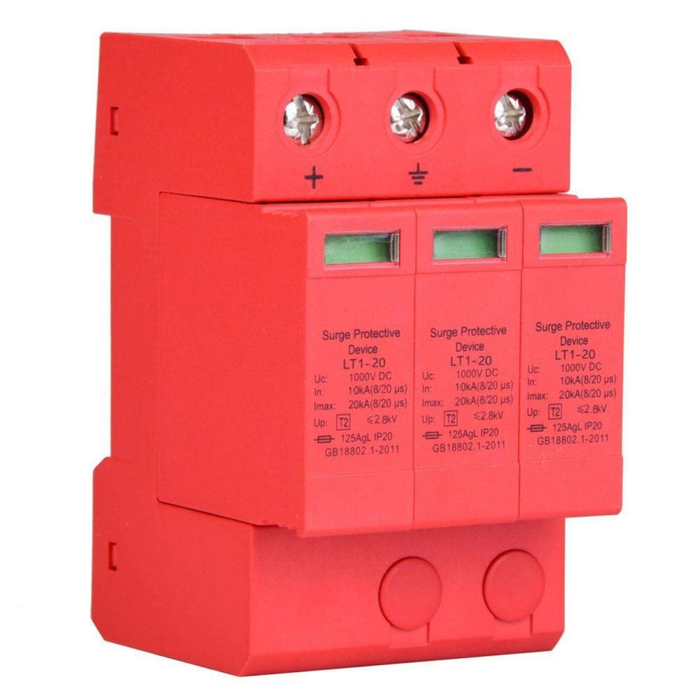 ANGGREK 3P 3.0KV DC Power Protector Arrester Device for (3p20ka)