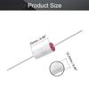 Fielect Axial Lead Type Polypropylene Film Capacitor Cylindrical 100V DC 2.2uF 13 * 25mm for Audio Divider 1pc view 2
