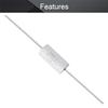 Fielect Axial Lead Type Polypropylene Film Capacitor Cylindrical 100V DC 2.2uF 13 * 25mm for Audio Divider 1pc view 3
