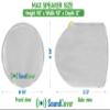 SoundCover White 600D Marine Wake Tower Speaker Covers  Medium (H 9.8"  W 9.8"  D 12")  Weather-Resistant Covers for Marine & ATV Speakers view 2