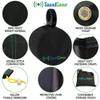 SoundCover Black 600D Marine Wake Tower Speaker Covers  Medium (H 9.8"  W 9.8"  D 12")  Weather-Resistant Covers for Marine & ATV Speakers view 3