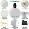 SoundCover White 600D Marine Wake Tower Speaker Covers Small (H 7.9" W 7.9" D 8.3") Weather-Resistant Covers for Marine & ATV Speakers view 4