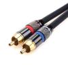 Tisino 1/4 to RCA Cable, Quarter inch TRS to RCA Audio Cable 6.35mm Stereo Jack to Dual RCA Insert Cable Y Splitter Cable - 6.6 feet/2 Meters view 3