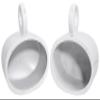 Rockville MAC69W Bundle: (2) 6x9 in White Aluminum Wakeboard Tower Speaker Pods, (2) MAC360W 360 Swivel Mount Clamps, for Wakeboard Towers, 4-Items view 2