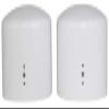 Rockville MAC69W Bundle: (2) 6x9 in White Aluminum Wakeboard Tower Speaker Pods, (2) MAC360W 360 Swivel Mount Clamps, for Wakeboard Towers, 4-Items view 4
