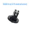 Camera Tripod Mount for Gopro Adapter, 2Pcs 1/4-20 Screw Conversion Adapter for GoPro Hero10, Insta360 X5 X4 X3, X2, Go 2, DJI OSMO Action and Other Action Cameras view 3