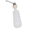 MroMax 1Pcs Sink Soap Dispenser or Lotion Dispenser for Kitchen Sink Brushed Stainless Steel 10oz Kitchen Sink Soap Dispenser Bar Sink Soap Dispenser view 2