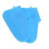 Healifty 1 Pair Shoe Covers for Rain Shoes Cover Silicone Shoe Covers Rainproof Shoe Protectors Anti-Slip Shoe Cover Rainproof Overshoes Silicone Shoes Case Rain Boots Women's Emulsion view 2