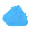 Healifty 1 Pair Shoe Covers for Rain Shoes Cover Silicone Shoe Covers Rainproof Shoe Protectors Anti-Slip Shoe Cover Rainproof Overshoes Silicone Shoes Case Rain Boots Women's Emulsion view 3