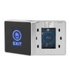 Push to Exit Switch, Door Touch Exit Release Unlock Button Switch with Panel LED Light for Door Access Control System view 4