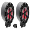 Rockville RKL80MB Bundle: (2) 8" 900-Watt Black Marine Boat Speakers with LED, (2) MAC80B Aluminum Wakeboard Tower Pods, (2) MAC360B 360 Swivel Mount Clamps, for Boats and Towers, 6-Items view 1