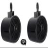 Rockville RMSTS69B Bundle: (2) 6x9 in 1000-Watt 2-Way Waterproof Marine Boat Speakers, (2) MAC69B Aluminum Wakeboard Tower Pod Enclosures, (2) MAC360B 360-Degree Swivel Surface Mount Clamps, 6-Items view 1