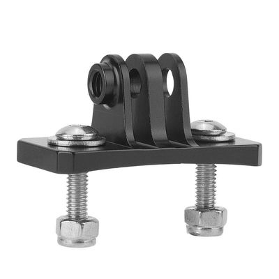 Diyeeni Aluminium Alloy Helmet Mount for GoPro Cameras, Black