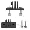 Diyeeni Aluminium Alloy Helmet Mount for GoPro Cameras, Black view 3