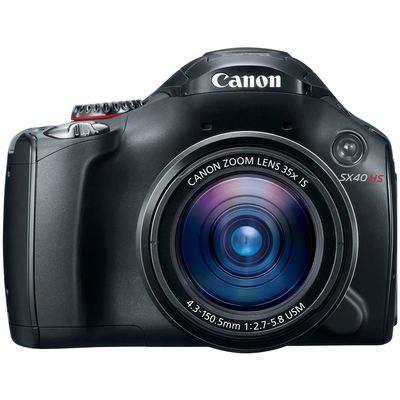 Canon SX40 HS 12.1MP Digital Camera with 35x Wide Angle Optical Image Stabilized Zoom and 2.7-Inch Vari-Angle Wide LCD (Renewed)
