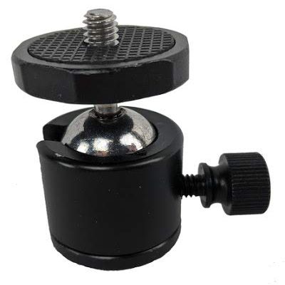 360 Swivel Mini Ball Head 1/4"-20 Screw Mount Bracket Holder Camera Tripod