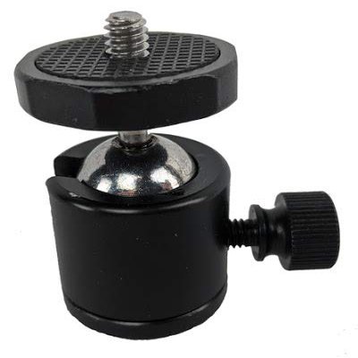 360 Swivel Mini Ball Head 1/4"-20 Screw Mount Bracket Holder Camera Tripod