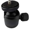 360 Swivel Mini Ball Head 1/4"-20 Screw Mount Bracket Holder Camera Tripod view 1
