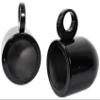 Rockville MAC65B Bundle: (2) 6.5 in Black Aluminum Speaker Pod Enclosures, (2) MAC360B 360 Swivel Surface Mount Clamps, for Wakeboard Tower Install, 4-Items view 3