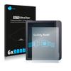 Bedifol 6X Savvies Ultra-Clear Screen Protector for Kobo Libra H2O, accurately Fitting - Simple Assembly - Residue-Free Removal view 3