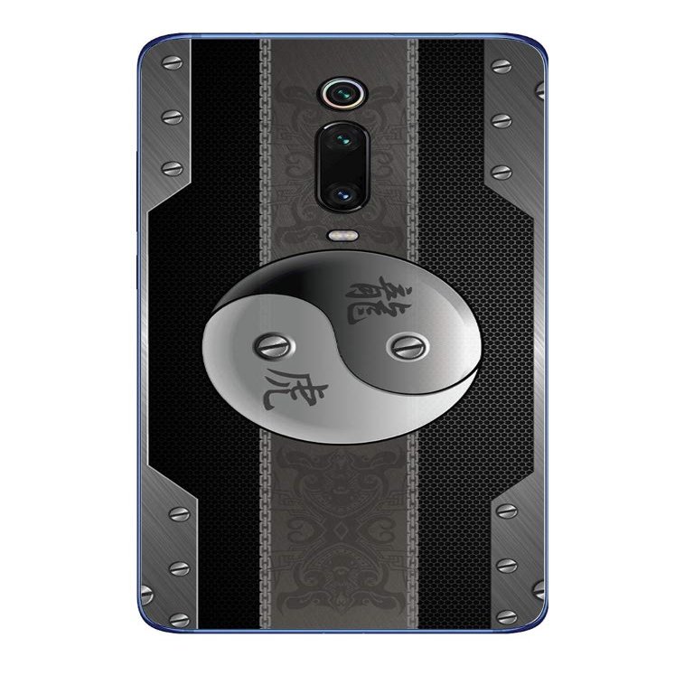 Decalrus - Protective Decal Yin Yang Skin Sticker for Xiaomi Mi 9T Cellphone case Cover wrap XImi9T-147