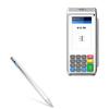 BoxWave Stylus Pen Compatible with Pax A80 - AccuPoint Active Stylus, Electronic Stylus with Ultra Fine Tip - Metallic Silver view 1