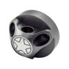 VMS RACING Combo GUNMETAL MOAB ANTENNA & GUNMETAL ANODIZED HOUSING COVER BASE in Billet Aluminum Short Compatible with Jeep Wrangler JK JKU JL JT view 2