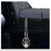 VMS RACING Combo GUNMETAL MOAB ANTENNA & GUNMETAL ANODIZED HOUSING COVER BASE in Billet Aluminum Short Compatible with Jeep Wrangler JK JKU JL JT view 3