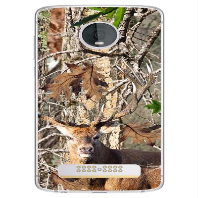 Decalrus - Protective Decal Camo Skin Sticker for Motorola Z4 Cellphone case Cover wrap MotorolaZ4-217