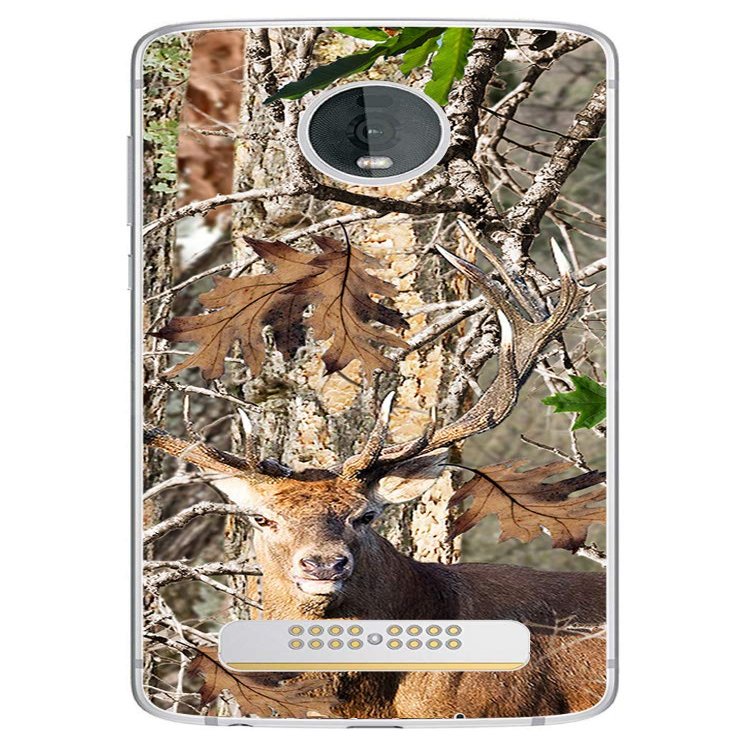 Decalrus - Protective Decal Camo Skin Sticker for Motorola Z4 Cellphone case Cover wrap MotorolaZ4-217