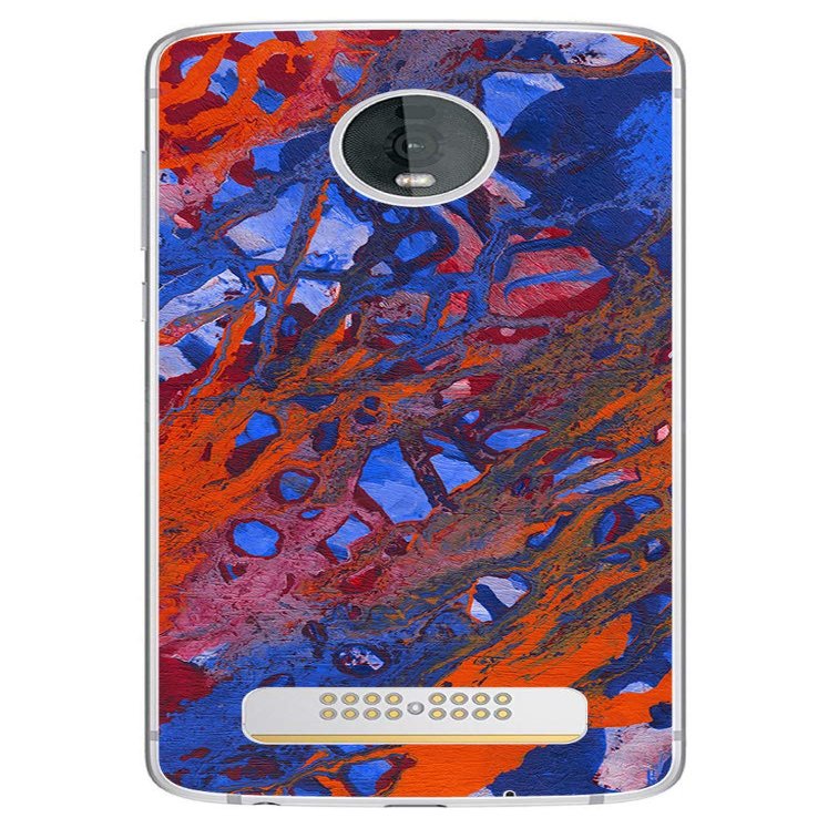 Decalrus - Protective Decal Paint Skin Sticker for Motorola Z4 Cellphone case Cover wrap MotorolaZ4-234