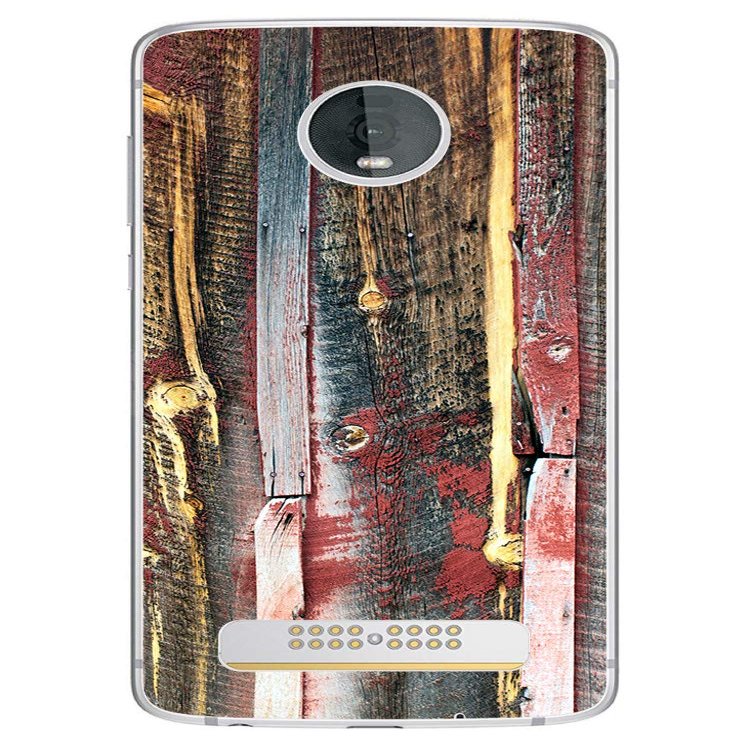 Decalrus - Protective Decal Reclaimed Wood Skin Sticker for Motorola Z4 Cellphone case Cover wrap MotorolaZ4-213