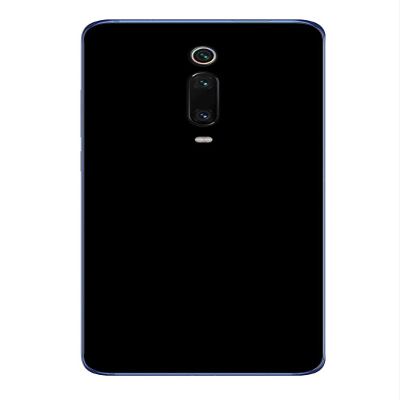 Decalrus - Protective Decal Black Skin Sticker for Xiaomi Mi 9T Cellphone case Cover wrap XImi9T-90