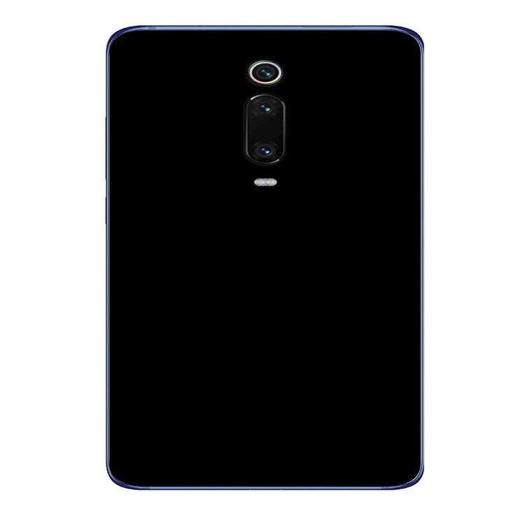 Decalrus - Protective Decal Black Skin Sticker for Xiaomi Mi 9T Cellphone case Cover wrap XImi9T-90