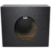 Universal Regular Standard Cab Truck Harmony F124 Single 12" Rhino Coated Sub Box Enclosure view 3